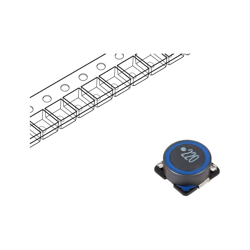 Inductor SMD Ferită 22uH 2,1A 70,9mΩ ±20% SLF pentru aplicații electrice | Electronic-mag.ro | Componente Electronice