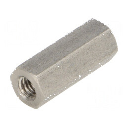 Piuliță Distanțieră Filetată Hexagonală 18mm, Filet Intern M4 | Electronic-mag.ro | Componente Electronice