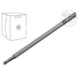 Cablu U/UTP 5e 4x2x26AWG Lită Cu PVC Gri, 305m, Ø Cablu: 5mm | Electronic-mag.ro | Componente Electronice