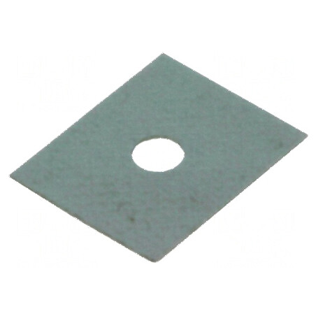 Suport termoconductor din silicon TO126 - Conductivitate 0,45K/W, Dimensiuni 11mm x 9mm | Electronic-mag.ro | Componente Electronice