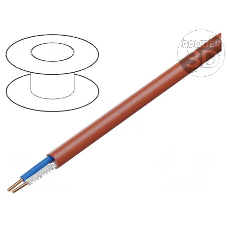 Cablu de Control YnTKSY 1x2x0,8mm cu Izolație PVC și Fire din Cupru | Electronic-mag.ro | Componente Electronice