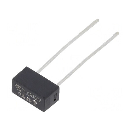 Siguranţă întârziere 1A 300VAC TE5 883.300G - Componentă electrică de protecție profesională | Electronic-mag.ro | Componente Electronice