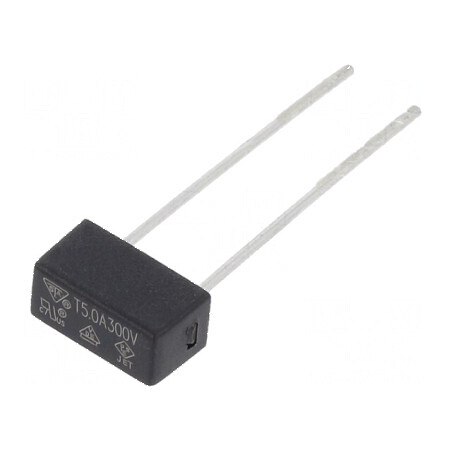 Siguranţă întârziere 5A 300VAC TE5 883.300G - Dispozitiv de protecţie electrică profesională | Electronic-mag.ro | Componente Electronice