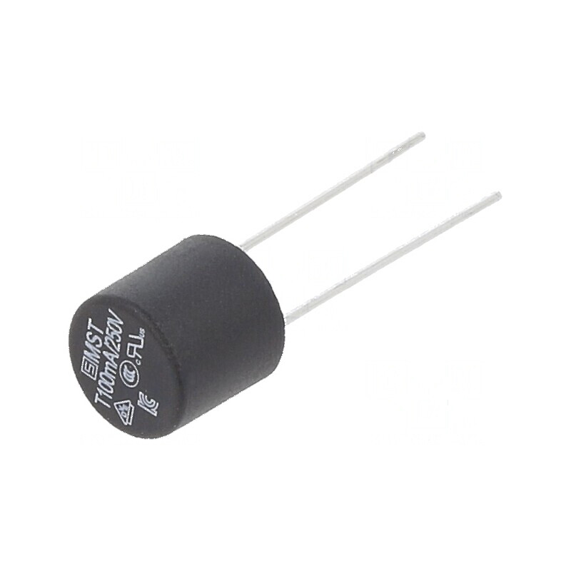Siguranță întârziere 100mA 250VAC pentru PCB - THT TR5 | Electronic-mag.ro | Componente Electronice