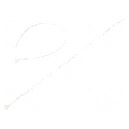 Colier de strângere cu închidere metalică, dimensiuni 203mm x 2,54mm, rezistent și durabil | Electronic-mag.ro | Componente Electronice