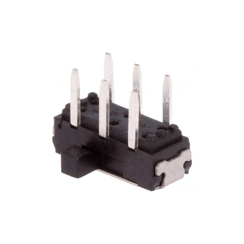 Comutator glisant DPDT 0,3A/6VDC ON-ON THT pentru PCB - Poz. 2 | Electronic-mag.ro | Componente Electronice Comutator glisant DPDT 0,3A/6VDC ON-ON THT pentru PCB - Poz. 2 | Electronic-mag.ro | Componente Electronice