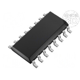 IC Digital Monostabil Multivibrator CMOS 2 Canale 4.5-5.5VDC SMD | Electronic-mag.ro | Componente Electronice