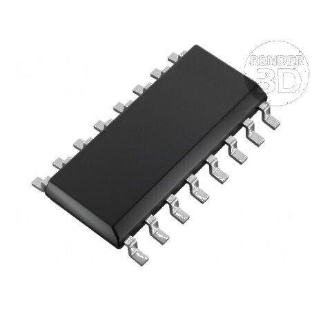 IC Digital Monostabil Multivibrator CMOS 2 Canale 4.5-5.5VDC SMD | Electronic-mag.ro | Componente Electronice