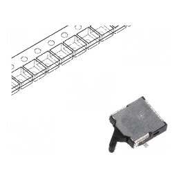 Comutator cu senzor Poz 2 SPST 0,01A/5VDC pentru PCB - 500mΩ | Electronic-mag.ro | Componente Electronice