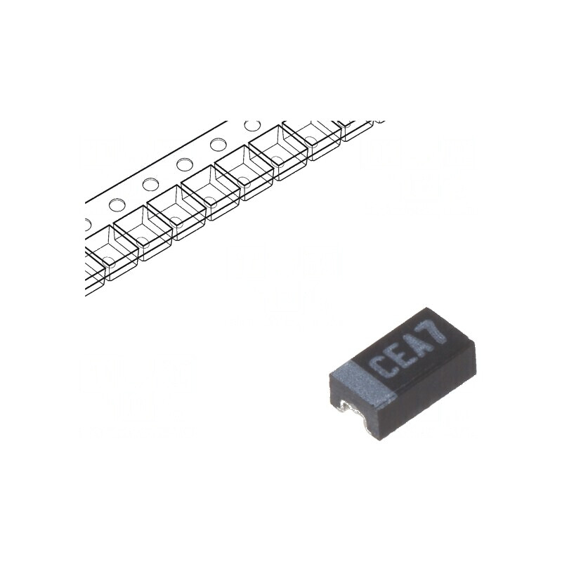 Condensator Polimeric Low ESR 10µF 25VDC 1206 SMD - 150mΩ | Electronic-mag.ro | Componente Electronice