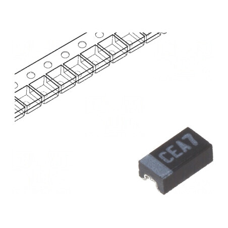 Condensator Polimeric Low ESR 10µF 25VDC 1206 SMD - 150mΩ | Electronic-mag.ro | Componente Electronice