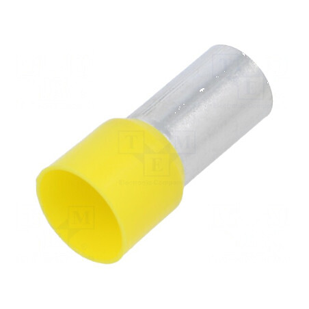 Vârf din cupru izolat 70mm² cu tub de capăt 20mm, cositorit și crimpat | Electronic-mag.ro | Componente Electronice