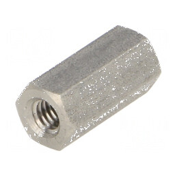 Piuliță Distanțieră Filetată 15mm, Filet Intern M4, Hexagonală | Electronic-mag.ro | Componente Electronice