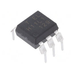 Optocuplor THT cu Poartă Schmitt H11LX, 5kV, DIP6, 1 Canal, 6 Pini | Electronic-mag.ro | Componente Electronice