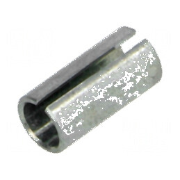 Adapter din oțel nichelat Øax 3mm argintie, Ax fină, Diametru orificiu 4mm | Electronic-mag.ro | Componente Electronice
