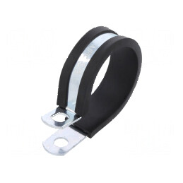 Clipsuri Øbuclă din oțel pentru montaj Øorif.mont 6,5mm, dimensiuni 33,3÷34,9mm, lățime 13mm | Electronic-mag.ro | Componente Electronice