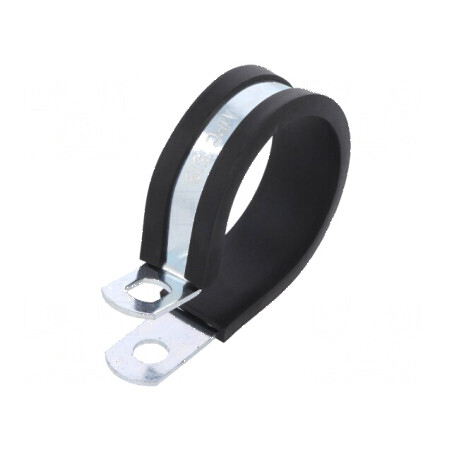 Clipsuri Øbuclă din oțel pentru montaj Øorif.mont 6,5mm, dimensiuni 33,3÷34,9mm, lățime 13mm | Electronic-mag.ro | Componente Electronice
