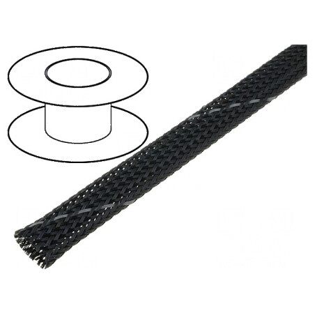 Împletitură poliester 100m - Øtresă 7÷13nom.8mm, Ambalaj Profesional pentru Utilizare Industrială | Electronic-mag.ro | Componente Electronice