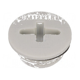 Capac de protecție M12 1,5 IP68 din poliamidă gri deschis, 6mm - Soluție de protecție pentru conectori | Electronic-mag.ro | Componente Electronice