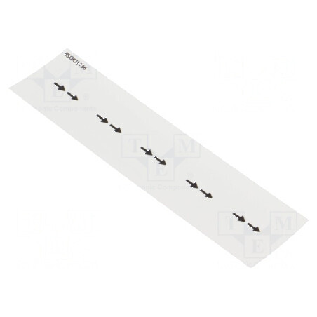 Tăbliţă descriptivă OKTRON®-JUWEL pentru Marcarea Clapetei cu Săgeţi | Electronic-mag.ro | Componente Electronice
