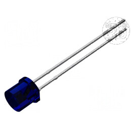 Fototranzistor 5mm cu Lentilă Albastră - λp Max: 550nm, Putere 70mW | Electronic-mag.ro | Componente Electronice
