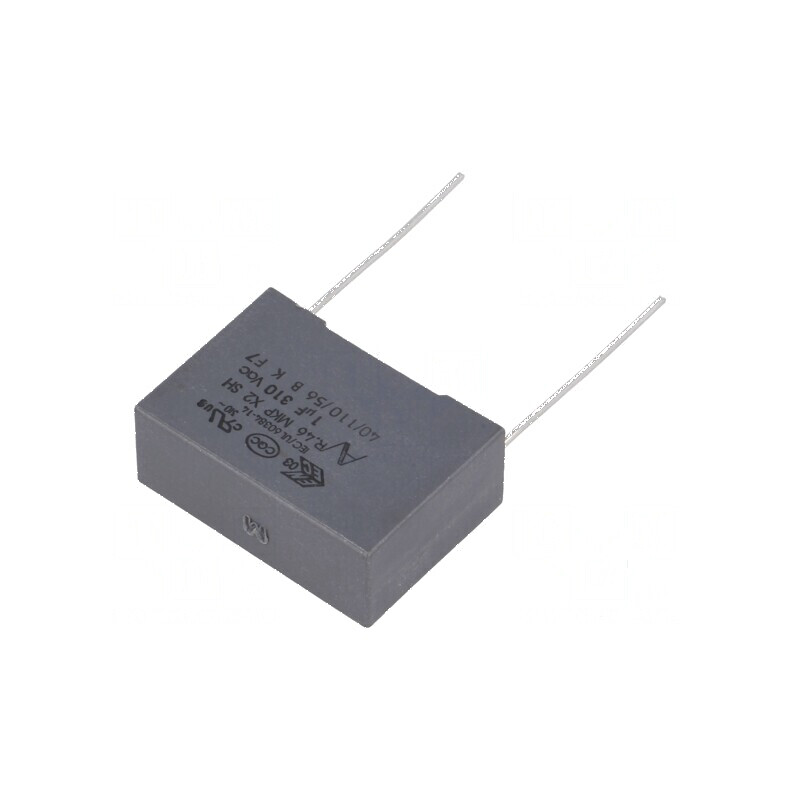 Condensator polipropilenă X2 R46 310V 1uF - Dimensiuni 26,5x10x18,5mm | Electronic-mag.ro | Componente Electronice