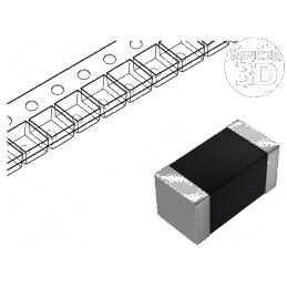 Varistor SMD 1206 Oxid de Metal 4VAC 5,5VDC 0,4J 150A 3500pF | Electronic-mag.ro | Componente Electronice