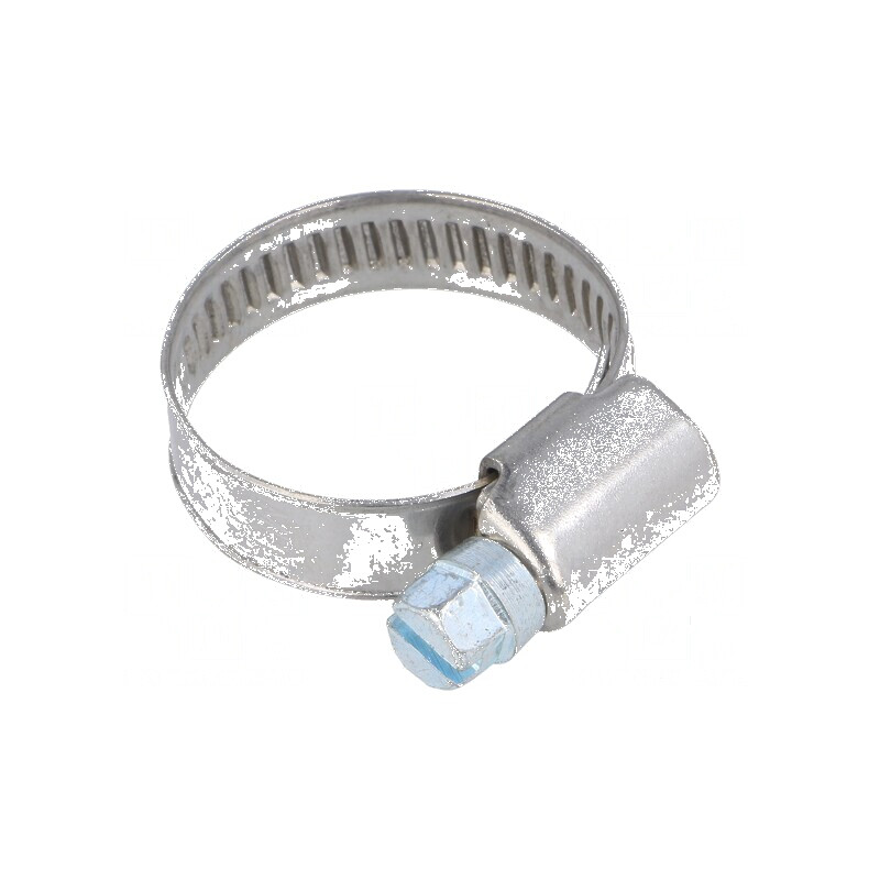 Colier de strângere cu şurub, 9mm, Crimpare 16-27mm, D W4 | Electronic-mag.ro | Componente Electronice