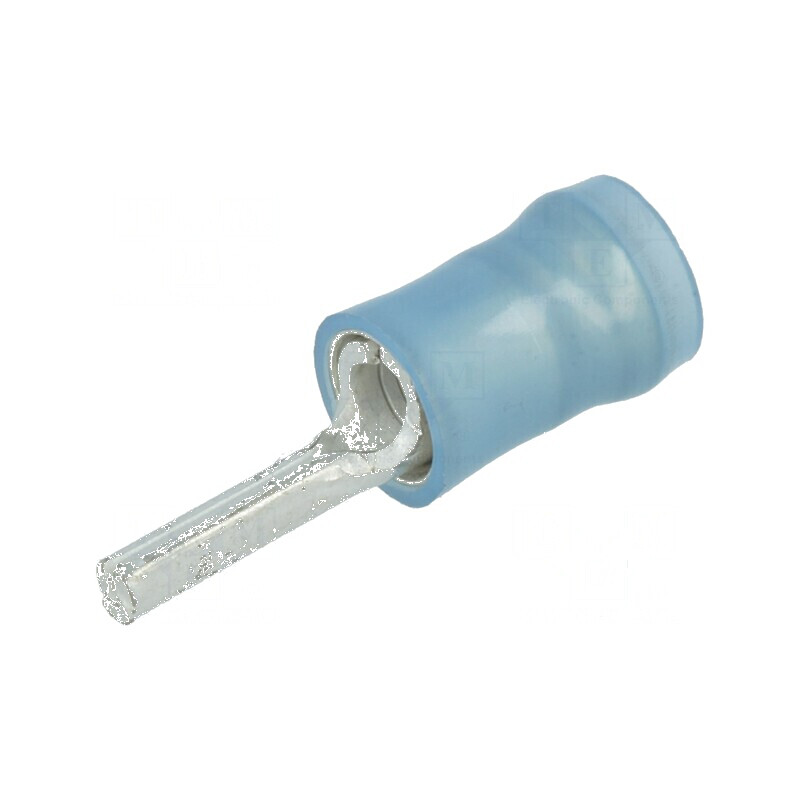 Vârf tip ac Ø 1,8mm pentru cablu cupru izolat 1÷2,5mm², crimpat, profesional | Electronic-mag.ro | Componente Electronice