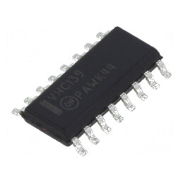 Decodor Digital IC SMD SO16 VHC 2÷5,5VDC cu Demultiplexor 2 Canale | Electronic-mag.ro | Componente Electronice