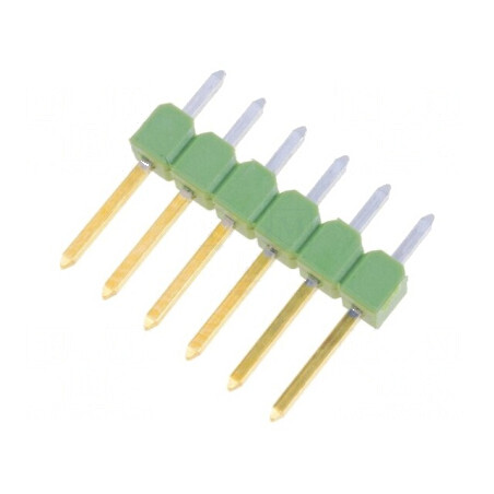 Conector AMPMODU MOD II, Tată, 6 Pini THT, Șiruri Pini | Electronic-mag.ro | Componente Electronice