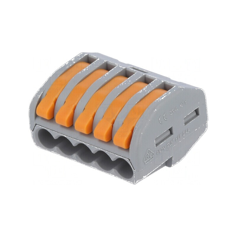 Bornă cu Arc pentru Eliberare Rapidă, 0,2÷2,5mm², 28AWG÷12AWG, 450V - Conexiune Eficientă și Securizată | Electronic-mag.ro | Componente Electronice Bornă cu Arc pentru Eliberare Rapidă, 0,2÷2,5mm², 28AWG÷12AWG, 450V - Conexiune Eficientă și Securizată | Electronic-mag.ro | Componente Electronice