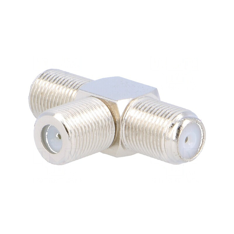 Adaptor în T F soclu 3 x 1 - Extensie pentru Conectare Eficientă | Electronic-mag.ro | Componente Electronice