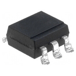 Optocuplor SMD H11L3 cu 1 Iesire Schmitt Trigger, Poarta Gull Wing, 6 Pini | Electronic-mag.ro | Componente Electronice