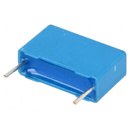 Condensator poliester 1uF 63VAC 100VDC 15mm ±10% THT - Componente electronice de înaltă calitate | Electronic-mag.ro | Componente Electronice