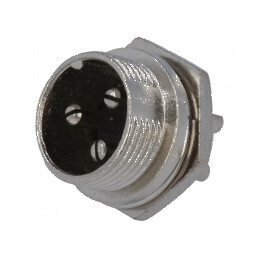 Conector microfon soclu tată PIN 3 - Compatibilitate profesională | Electronic-mag.ro | Componente Electronice