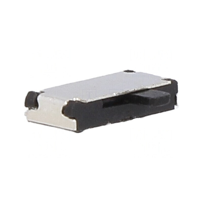 Comutator glisant Poz: 2 SPDT 0,3A/4VDC ON-ON cu 3 terminale SMT | Electronic-mag.ro | Componente Electronice Comutator glisant Poz: 2 SPDT 0,3A/4VDC ON-ON cu 3 terminale SMT | Electronic-mag.ro | Componente Electronice