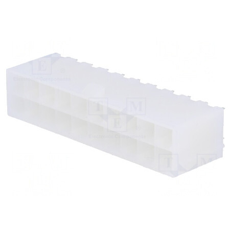 Conector cablu-placă soclu tată N42G 4,2mm PIN 20 THT 600V - Componente electrice de înaltă calitate | Electronic-mag.ro | Componente Electronice
