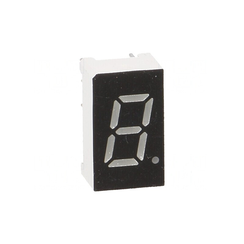 Afișaj LED cu 7 segmente 7,62mm, 1 unitate, culoare ambră, 40mcd | Electronic-mag.ro | Componente Electronice Afișaj LED cu 7 segmente 7,62mm, 1 unitate, culoare ambră, 40mcd | Electronic-mag.ro | Componente Electronice