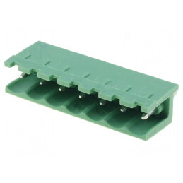 Regletă de Conexiuni Deconectabilă 5mm cu 7 Drept Soclu pentru Montaj Electric | Electronic-mag.ro | Componente Electronice