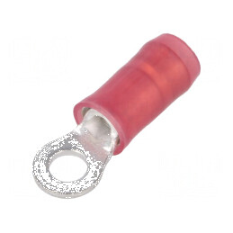 Vârf Crimp M2,5 pentru Cablu Roșu Ø 3,02mm, 0,3-1,42mm² | Electronic-mag.ro | Componente Electronice