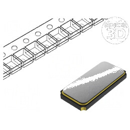 Rezonator de cuarț SMD 26MHz ±10ppm 8pF Dimensiuni 3,2x2,5x0,8mm | Electronic-mag.ro | Componente Electronice