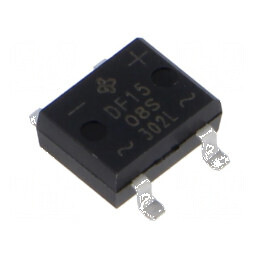 Punte Redresoare Monofazată Urmax 800V 1.5A If 50A Ifsm DFS - Componente Electronice Profesionale | Electronic-mag.ro | Componente Electronice