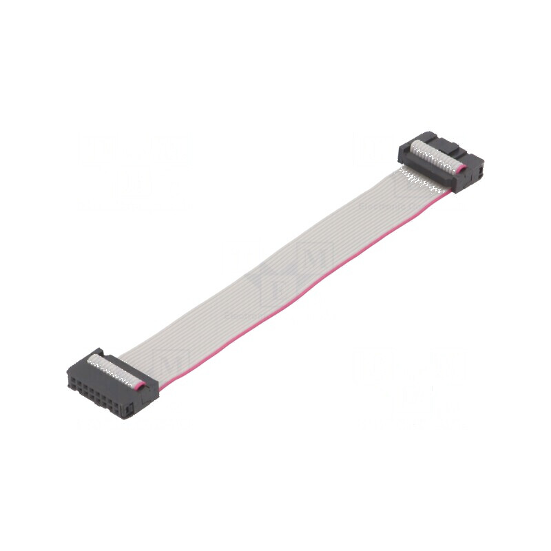 Cablu panglică cu conectori IDC 1,27mm, lungime 0,15m - cablu bandă pentru conexiuni electrice | Electronic-mag.ro | Componente Electronice