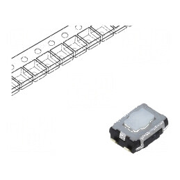 Microîntrerupător TACT SPST Pozitiv 2, 0,02A/15VDC SMT 2,1mm - Componente Electronice | Electronic-mag.ro | Componente Electronice