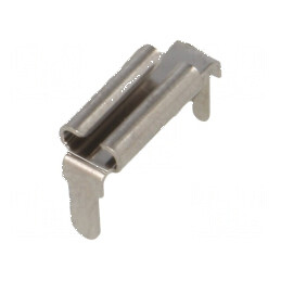 Terminal plat 2,8mm 0,8mm mamă THT din alamă cositorită - Componente electronice profesionale | Electronic-mag.ro | Componente Electronice