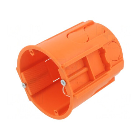 Carcasă doză electrică Ø 68mm Z 81mm din polipropilenă PP - soluție durabilă pentru instalații electrice | Electronic-mag.ro | Componente Electronice