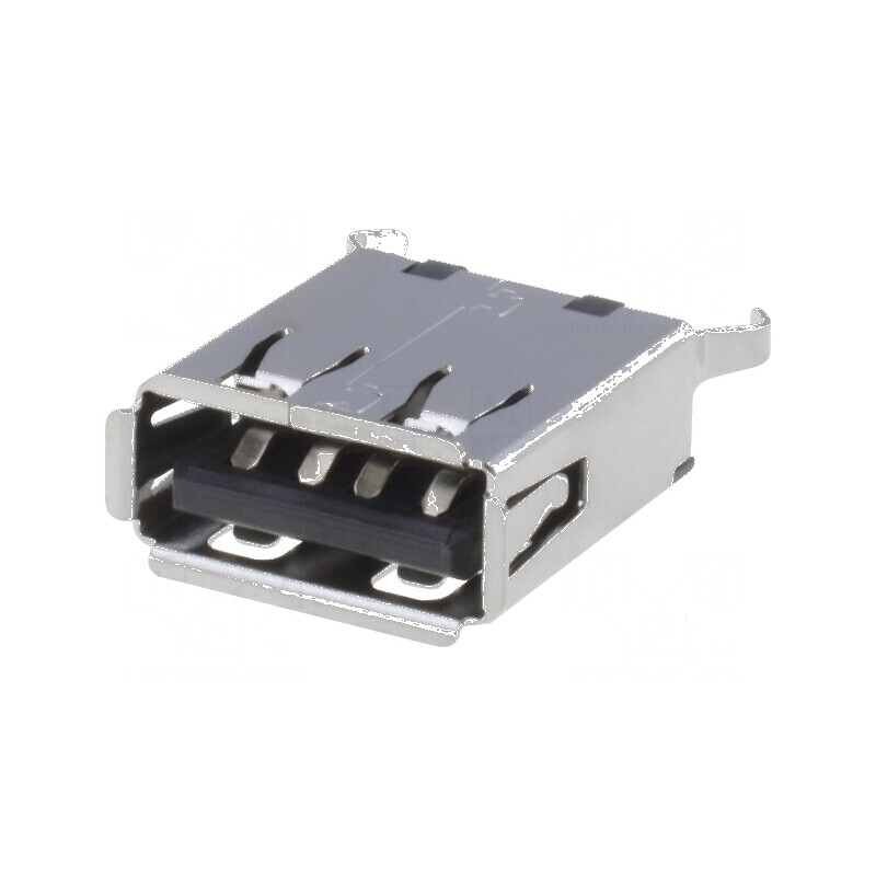 Conector USB A soclu THT drept USB 2.0 cu finisaj aurit - Componente electronice de înaltă calitate | Electronic-mag.ro | Componente Electronice Conector USB A soclu THT drept USB 2.0 cu finisaj aurit - Componente electronice de înaltă calitate | Electronic-mag.ro | Componente Electronice