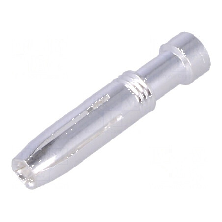 Pin mamă din aliaj de cupru argintat 2,5mm² Han E® crimpat 16A - Conector electric profesional | Electronic-mag.ro | Componente Electronice