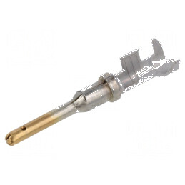 Pin tată 16 aurit pentru cabluri 0,75÷2mm² 18AWG÷14AWG - Pini ştanţaţi pe rolă | Electronic-mag.ro | Componente Electronice